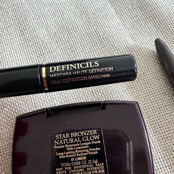 Lancome mascara + blush / bronzer + eye pencil set x3 - Picture 5 of 6